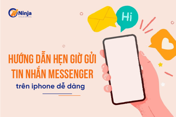 hẹn giờ gửi tin nhắn messenger trên iphone