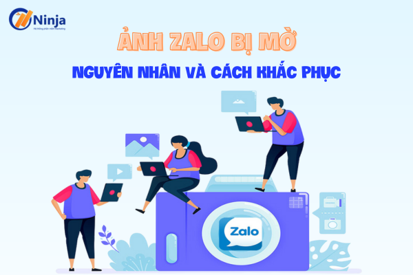 Ảnh zalo bị mờ